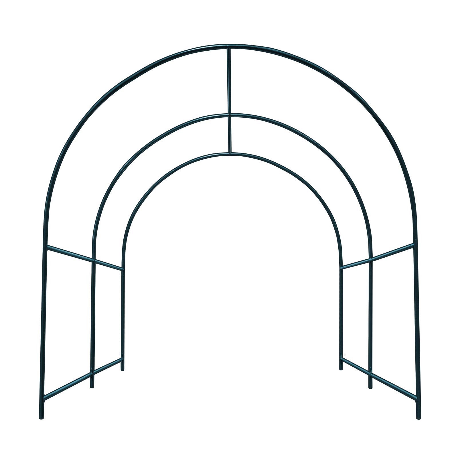 BenefitUSA Large Walk-in Garden Plant Arch Greenhouse Frame for Flowers, Fruits, Vegetables - Durable Replacement Structure (8.2 x 7 x 7.2ft) - Perfect for Gardening, Outdoor Parties & Backyard Decor