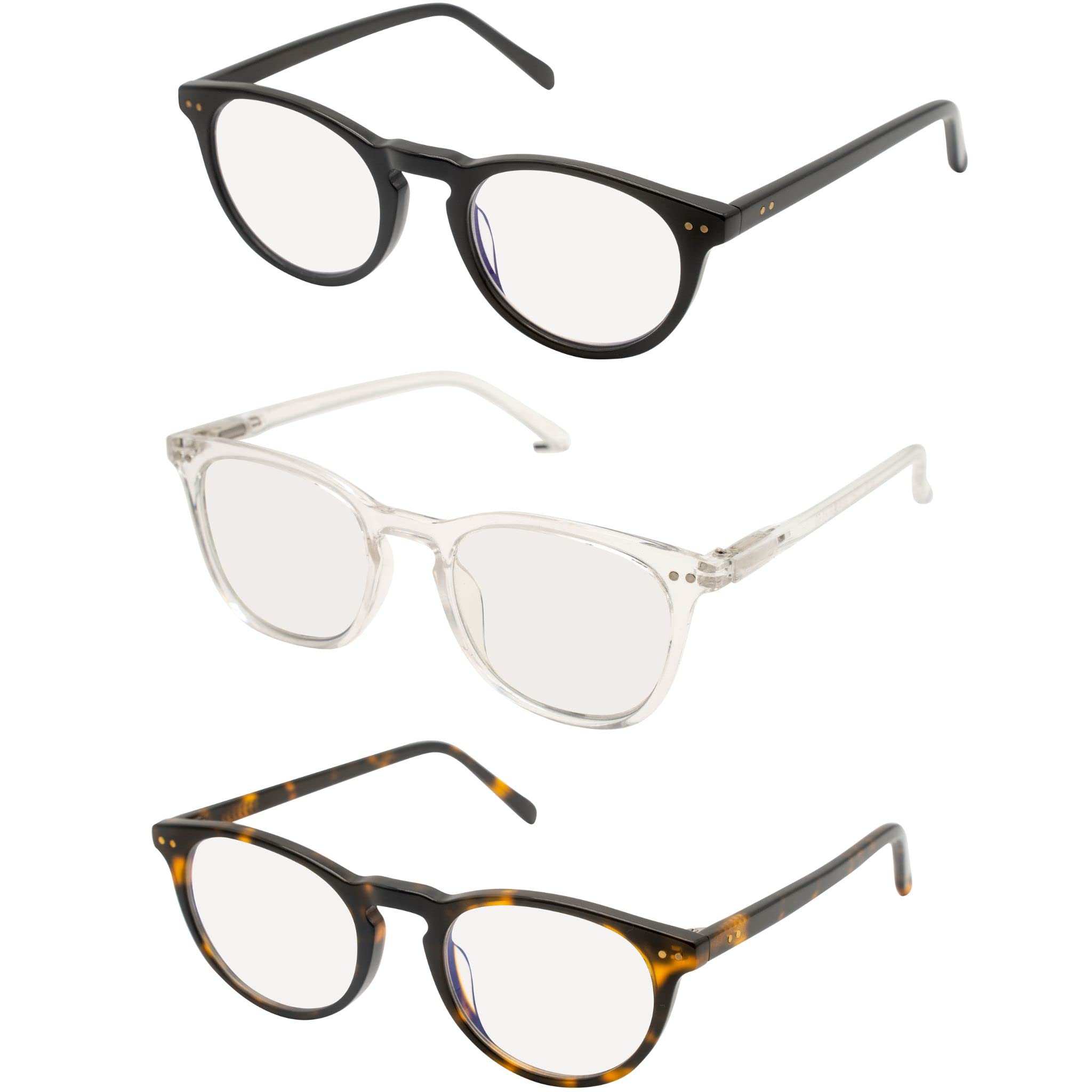 Futura Blue Light Blocking Glasses for Women & Men - Computer & Reading Use