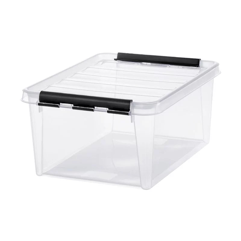 Classic SmartStore Storage Boxes 4L & 14L - Durable Plastic Organizer Bins for Home, Office, and Warehouse Organization - Perfect for Storing Clothes, Toys, and Supplies