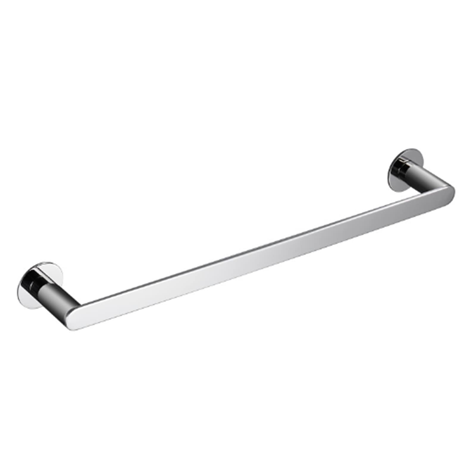 Self-Adhesive SUS304 Stainless Steel Towel Bar - Brushed Finish, Easy Installation Bathroom Towel Rack for Shower, Spa & Home Decor