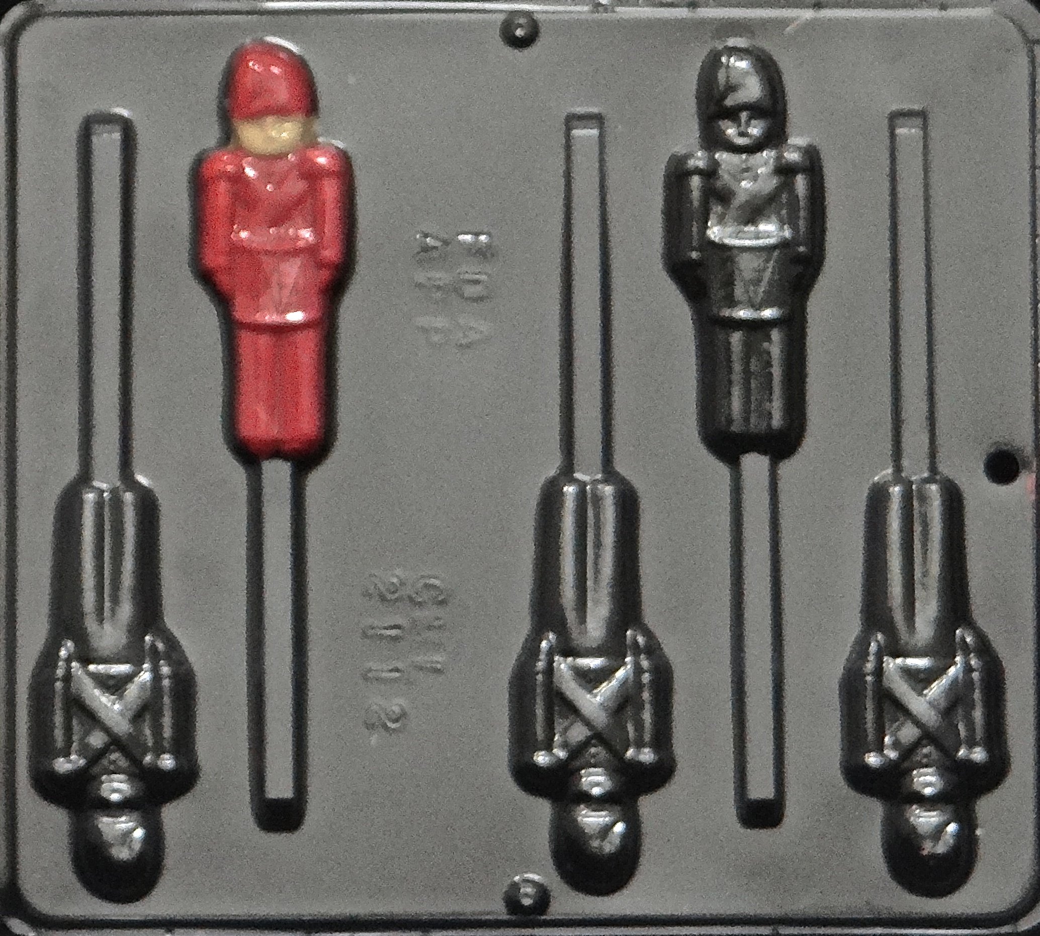 Christmas Toy Soldier Chocolate Candy Mold 2112 - Perfect for Holiday Baking, DIY Candy Making & Festive Party Treats