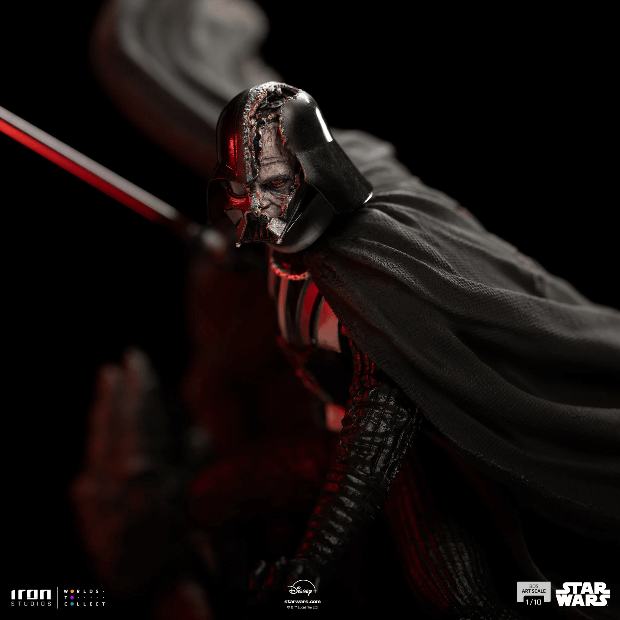 Iron Studios Star Wars Darth Vader Art Scale 1/10 Statue - Premium Collectible Figure for Display & Home Decor