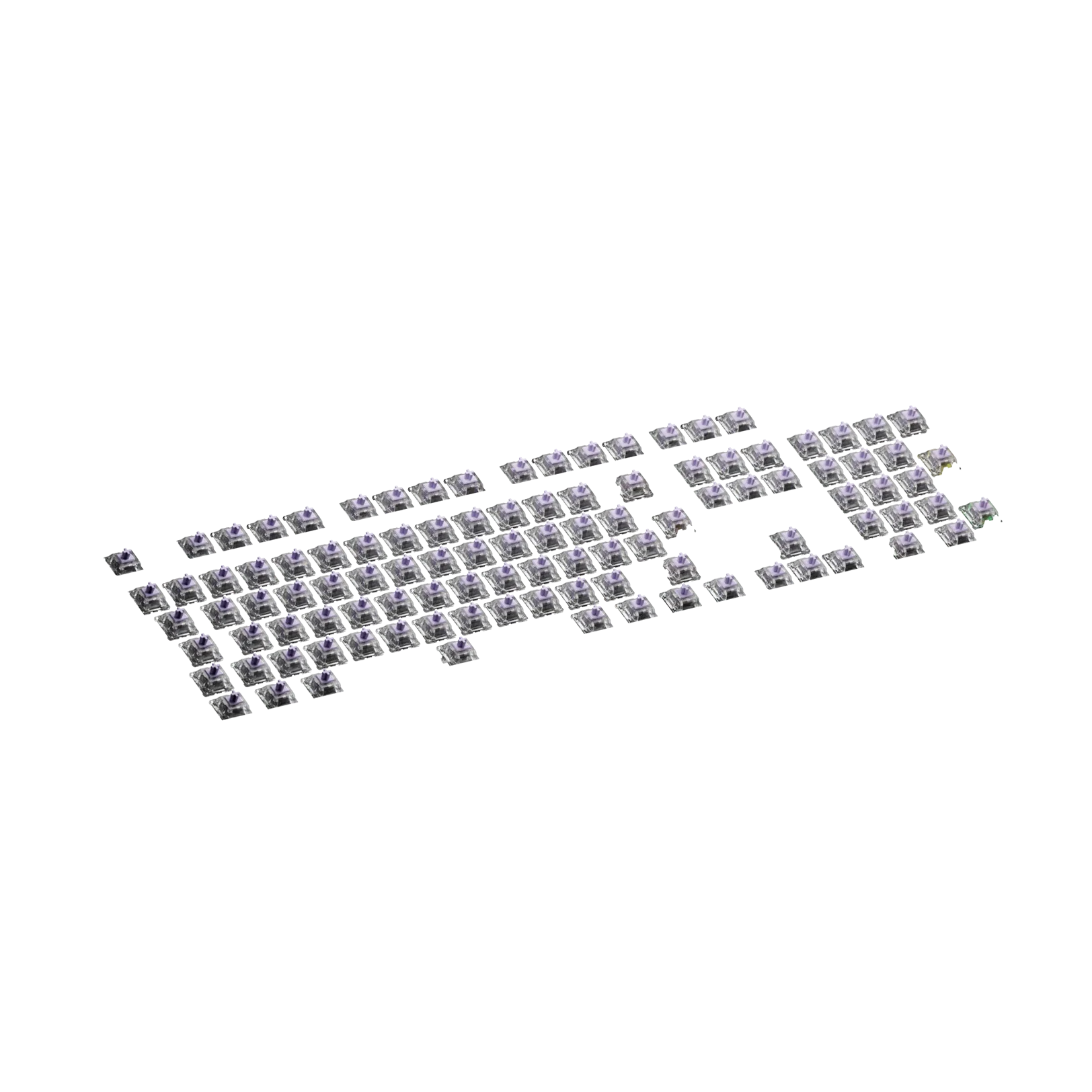 Glorious Mako Ultralight MX 100 ISO Mechanical Keyboard Switches - Smooth Linear Switches for Gaming & Typing | Perfect for Esports, Office Work & Mechanical Keyboard Enthusiasts