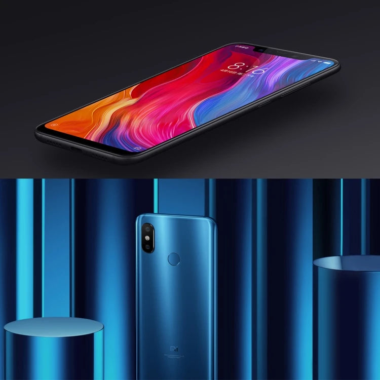 Xiaomi Mi 8 Smartphone - 6GB RAM 64GB Storage, Snapdragon 845 Octa-Core Processor, 6.21