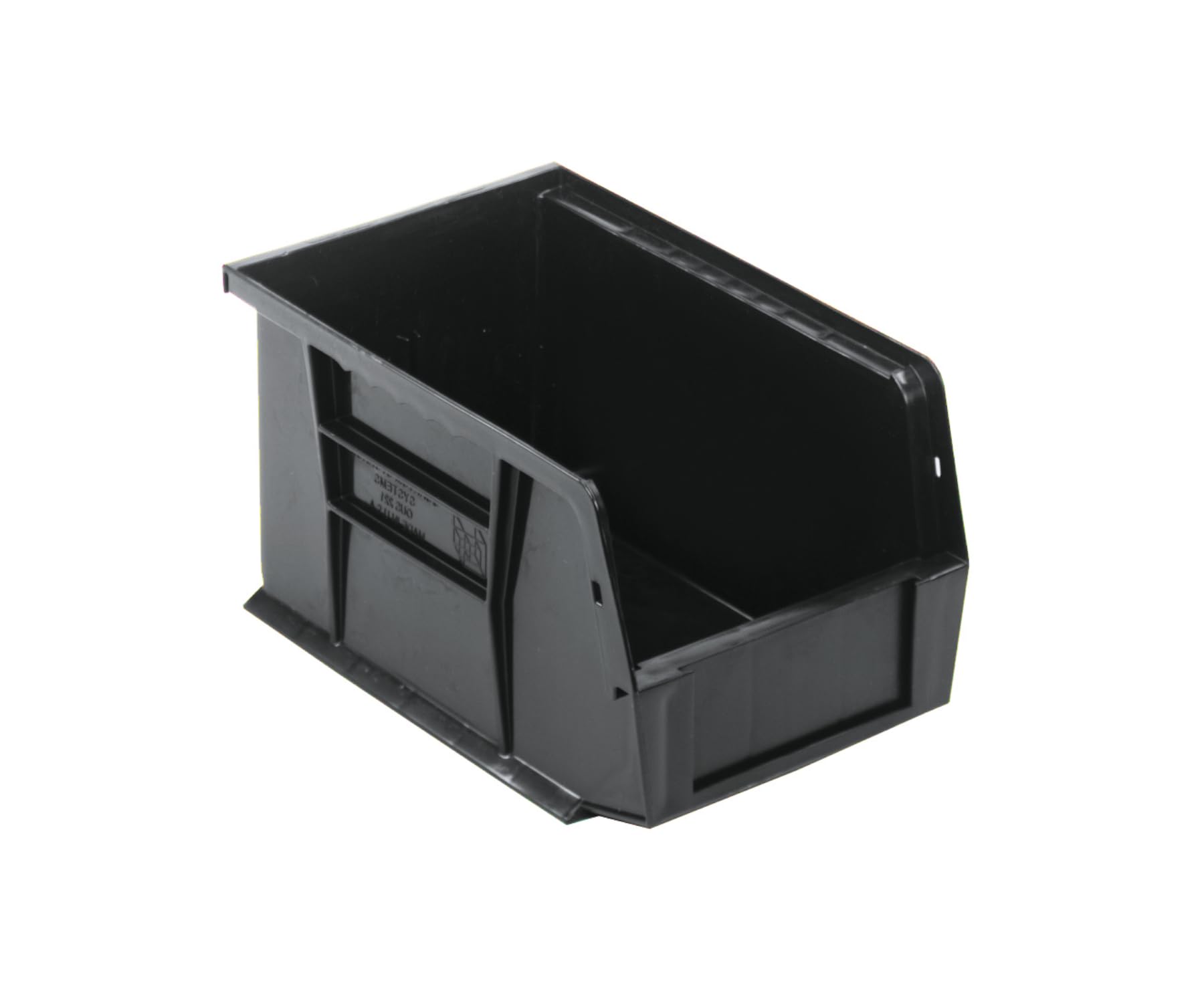QUANTUM STORAGE SYSTEMS Ultra QUS221BKCS 12-Pack Black Plastic Storage Bins - 10