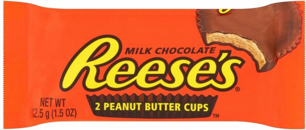 Reese's Peanut Butter Cups Chocolate Candy - 2 Pack (43g) | Perfect for Halloween Treats, Party Favors & Office Snacks