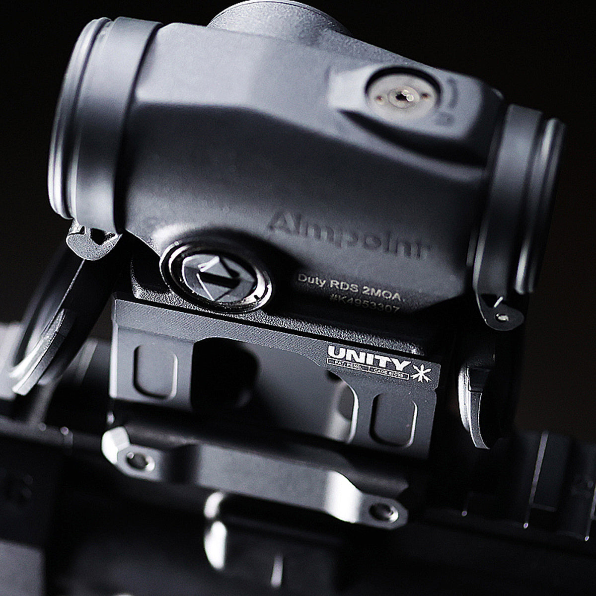 Unity Tactical FAST Micro S Optic Mount - Lightweight & Durable Red Dot Sight Mount for Pistols & Rifles | Perfect for Home Defense, Tactical Training & Hunting Accessories