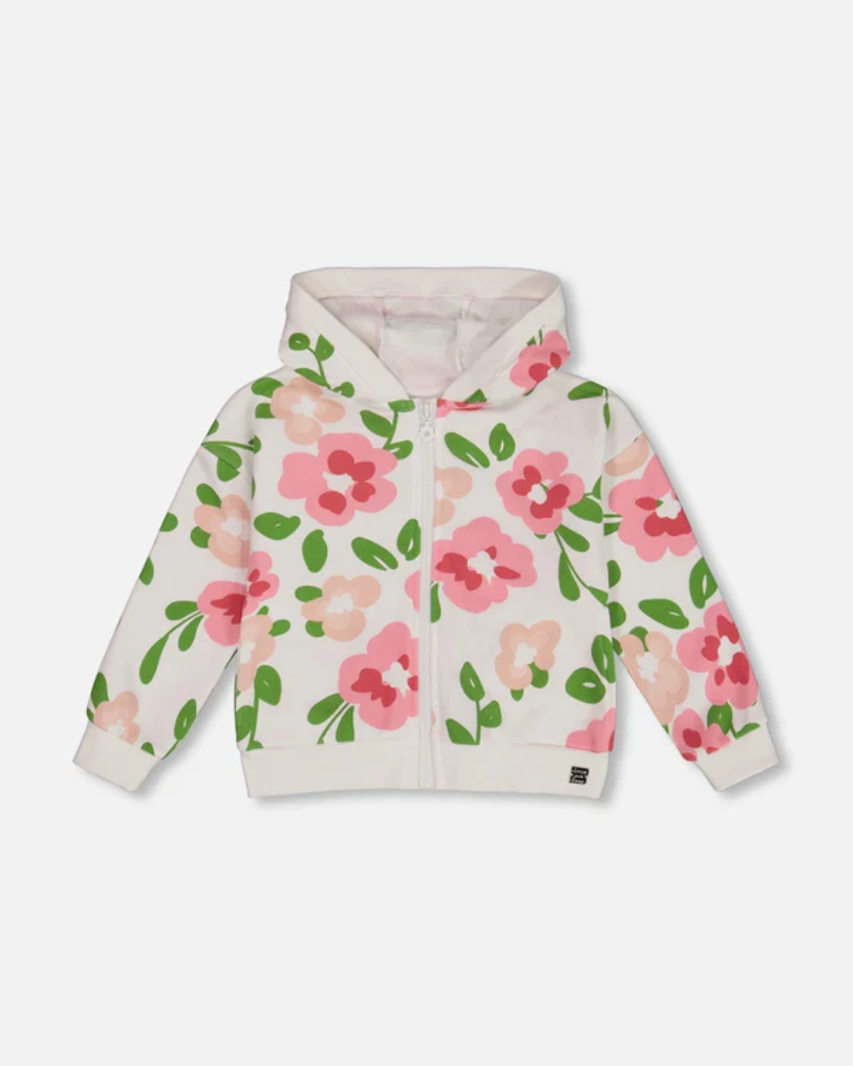 Deux Par Deux Printed Flower Cardigan for Women - Soft & Stylish Knit Sweater | Perfect for Spring Outfits, Office Wear & Casual Dates