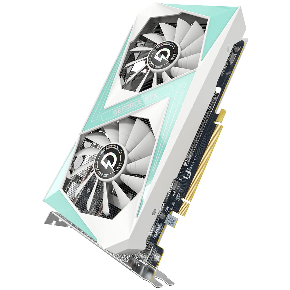 YIWENG RTX 2060 6GB GDDR6 Gaming Graphics Card - 192-bit, 8K Resolution Support, 3xDP+HD Output - Perfect for PC Gaming, VR, and 4K Video Editing
