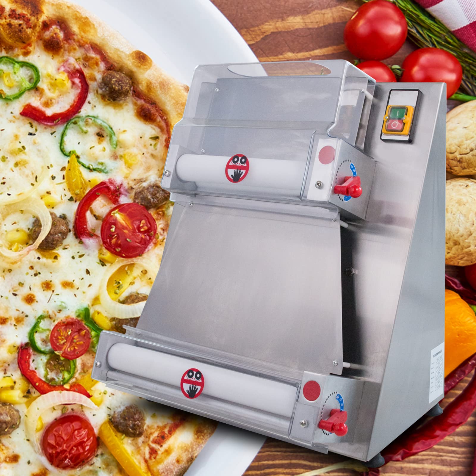 370W Electric Dough Sheeter Machine - 15.7