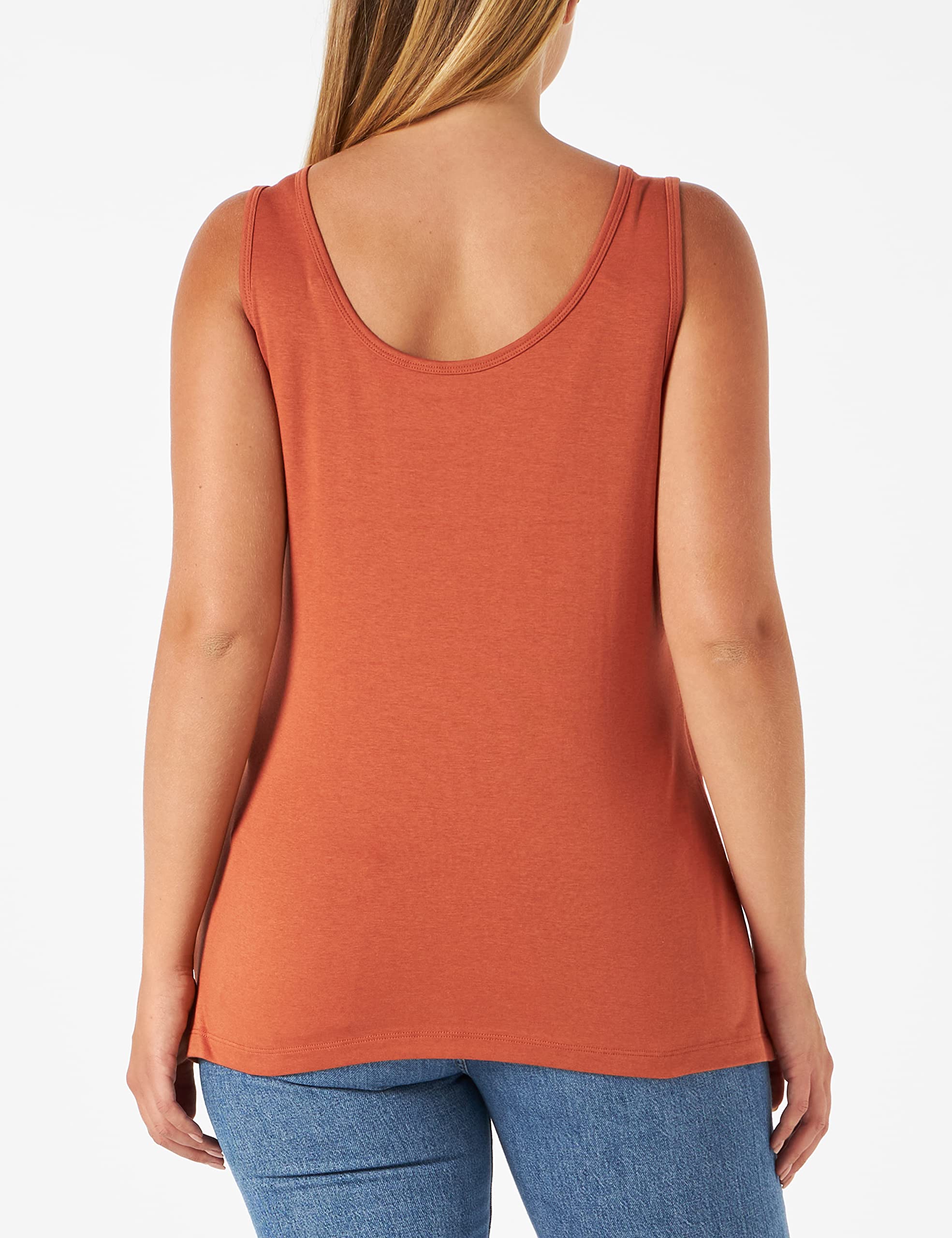 Amazon Essentials Women's Plus Size Tank Tops - Soft Breathable Cotton Multipack (3-Pack) for Casual Wear, Layering & Summer Outfits