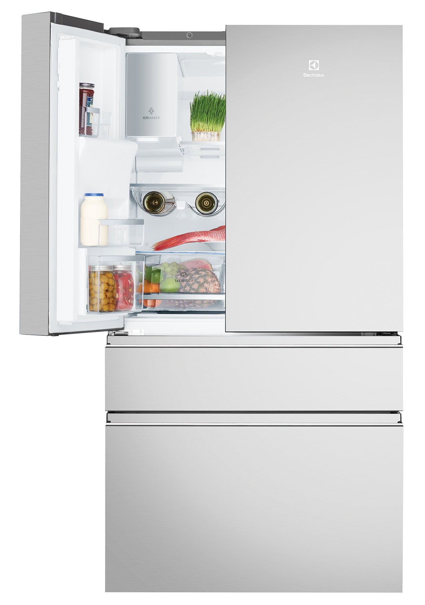 Electrolux 609L French Door Refrigerator EHE6899SA - Energy Efficient, Spacious Stainless Steel Fridge for Modern Kitchens & Large Families