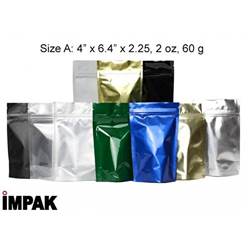 500 Clear Stand Up Pouch with Zipper 4