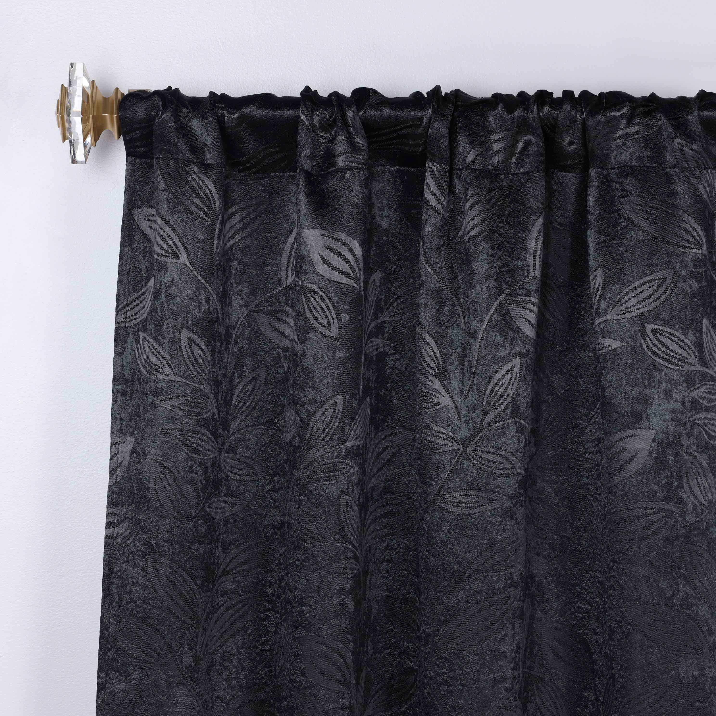 Blackout Curtains with Rod Pocket - Set of 2 Panels for Complete Room Darkening | Perfect for Bedrooms, Nurseries & Home Theater Light Blocking