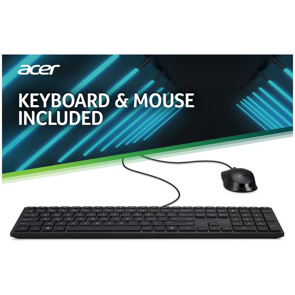 Acer Aspire XC 840 Desktop PC - Intel Pentium Silver Processor, 8GB RAM, 256GB SSD | Fast & Reliable Home & Office Computer for Work, Study & Entertainment