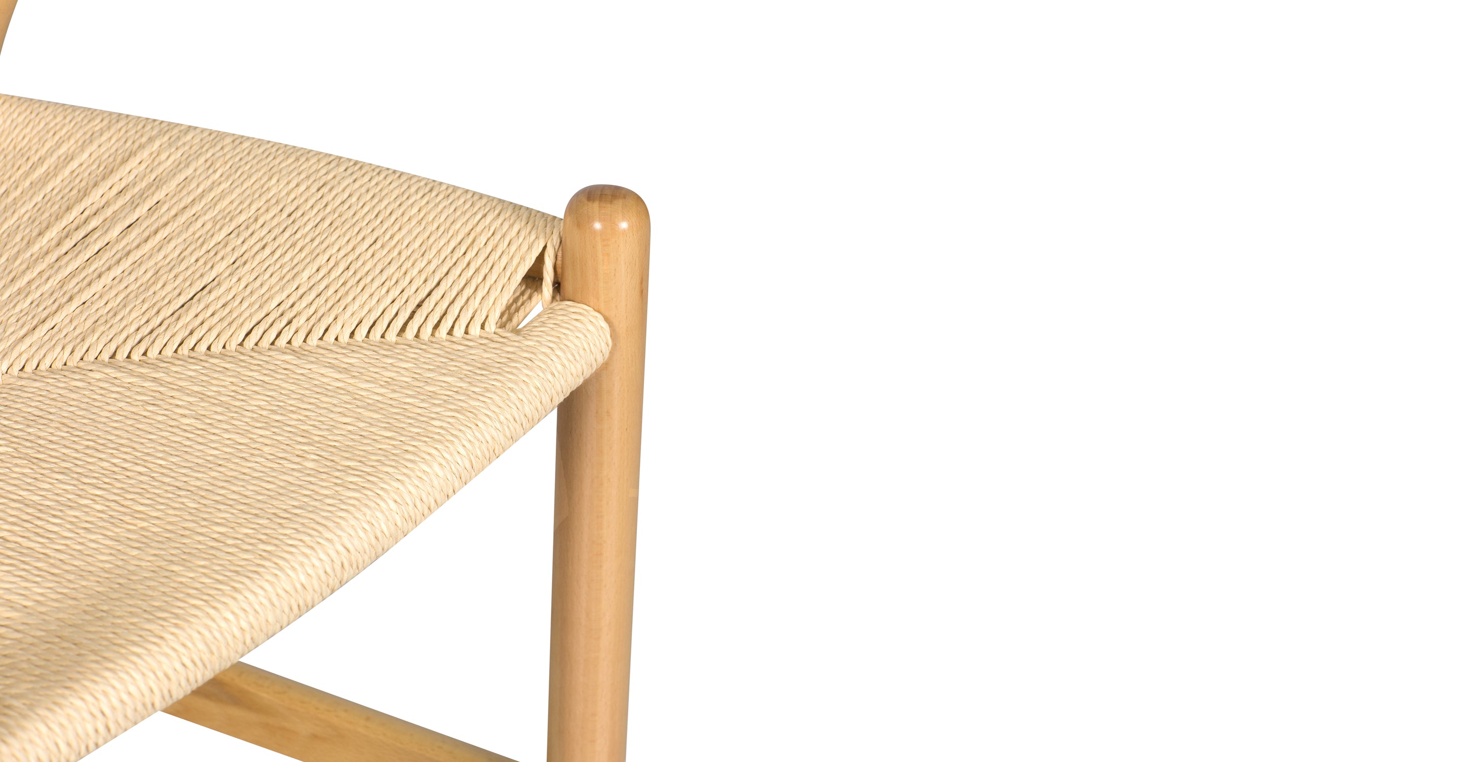 Modern Weave Counter Stool - Stylish Bar Stool for Kitchen Island, Breakfast Nook & Home Decor - Comfortable Rattan Seat with Sturdy Metal Frame - Perfect for Dining, Entertaining & Small Spaces