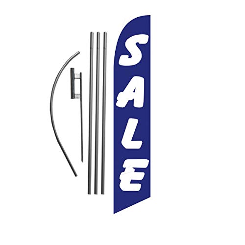 SALE Blue/White