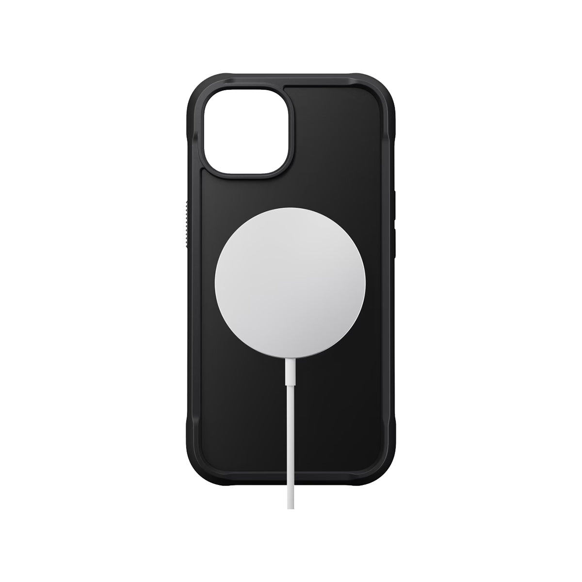 Premium Nomad Rugged Case for iPhone 15 - Shadow Black | Military-Grade Drop Protection | Slim Protective Cover for Everyday Use, Outdoor Adventures & Travel