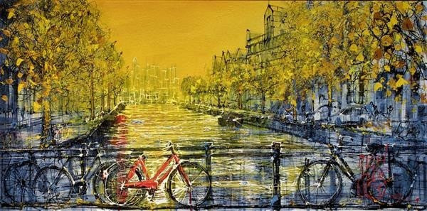 Amsterdam Morning - Premium Dutch-Inspired Home Decor for Living Room & Bedroom | Perfect for Cozy & Stylish Interior Design