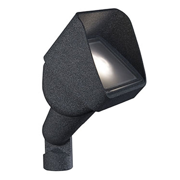 FX LC1LEDFB LC Up Light - 1 LED Flat Black Recessed Lighting for Home, Kitchen, and Commercial Spaces