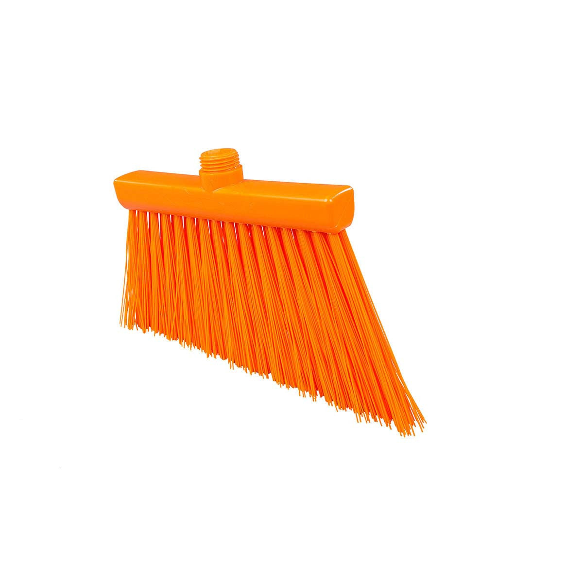 FBK 12 Upright Angled Sweeper Broom - Heavy Duty Indoor/Outdoor Cleaning Tool for Floors, Sidewalks & Garages (1 Pack)