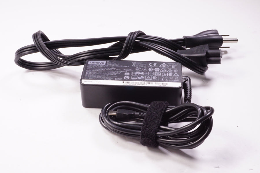 Original Lenovo 45W 20V AC Adapter Charger for ThinkPad Laptops - Compatible with 00HM667, 2.25A Power Supply for Home Office & Travel Use