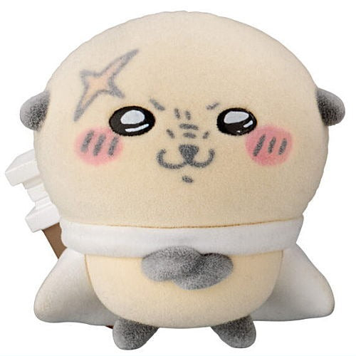 Chiikawa Small & Cute Flocked Doll Vol. 02 - Bandai 2 Inch Mini Figure Collectible Toy - Perfect for Desk Decor, Kawaii Collection & Anime Gift