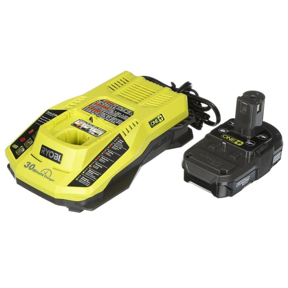 Ryobi 18V ONE+ Cordless Power Caulk & Adhesive Gun Kit with Battery & Charger - Perfect for DIY Projects, Home Repairs & Construction Work