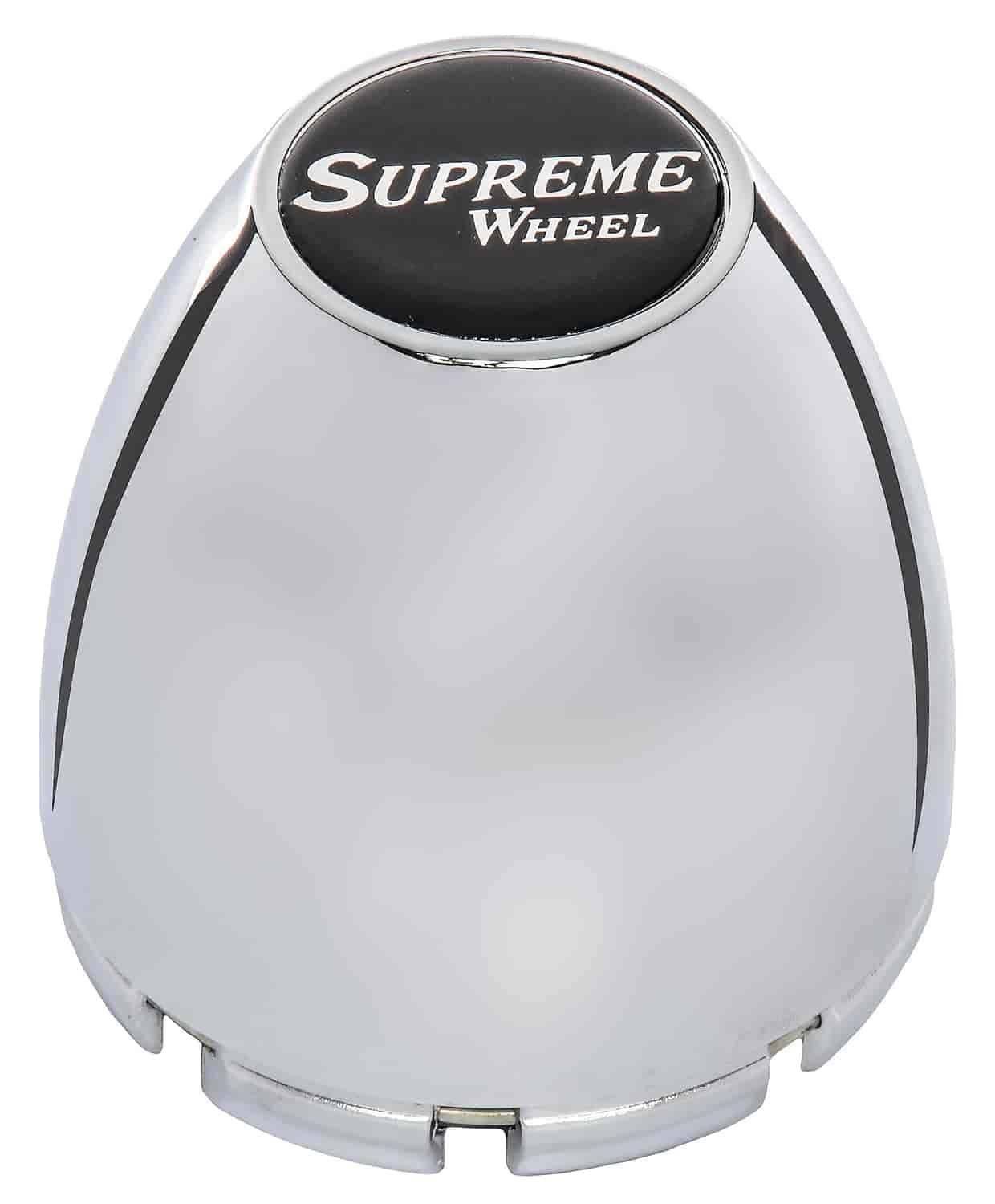 U.S. Wheel C48 Supreme Wheel Center Cap - Chrome Replacement for Supreme Wheels (Sold Individually) - Perfect for Car Customization & Wheel Upgrades