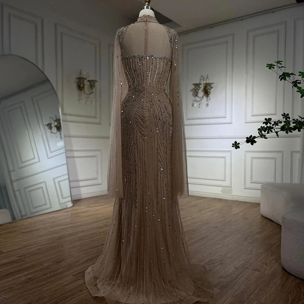 Serene Hill 2025 Luxury Dubai Sweetheart Mermaid Beaded Evening Gown for Women - Elegant Formal Dress for Prom, Gala, Wedding & Special Occasions