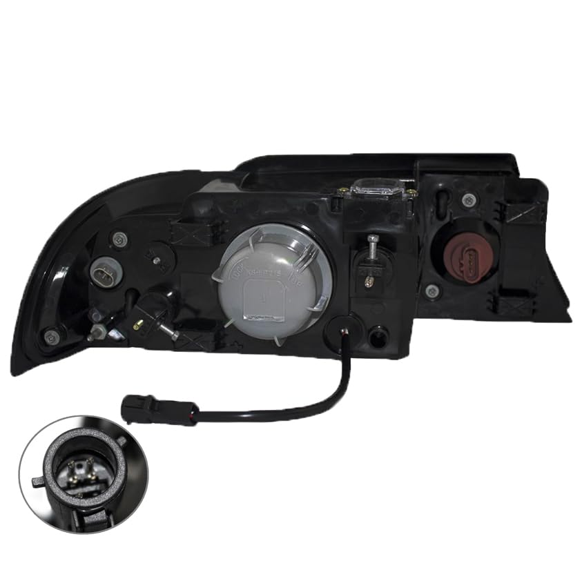 Lincoln Navigator Headlight Assembly 1998-2002 - Left & Right Pair for Night Driving Safety