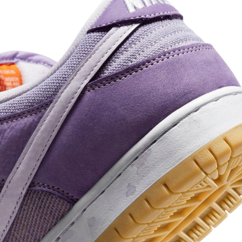 Nike SB Dunk Low Pro ISO Lilac Corduroy Skate Shoes - Comfortable & Stylish Sneakers for Men and Women - Perfect for Skateboarding, Casual Wear & Street Fashion