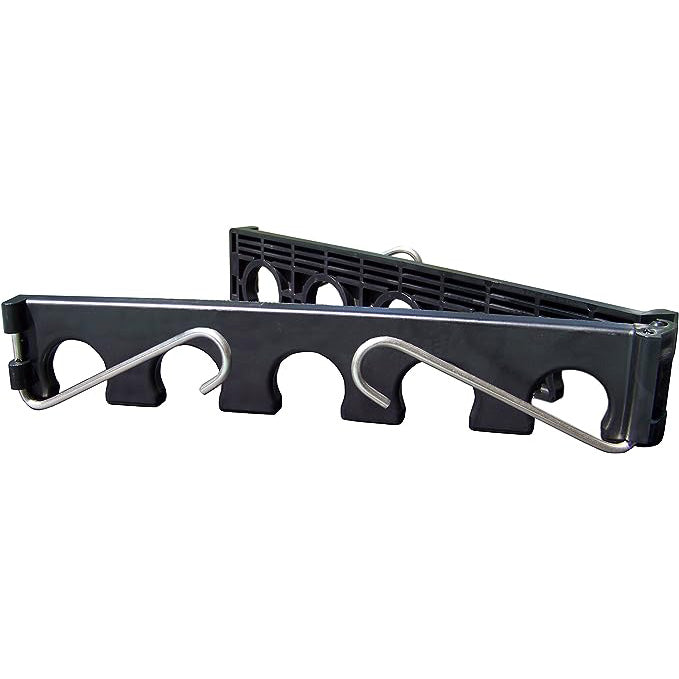 Rawlings Portable Fence Bat Rack - Heavy Duty Baseball Bat Organizer for Dugout, Batting Cage & Field Equipment Storage | Perfect for Coaches & Players