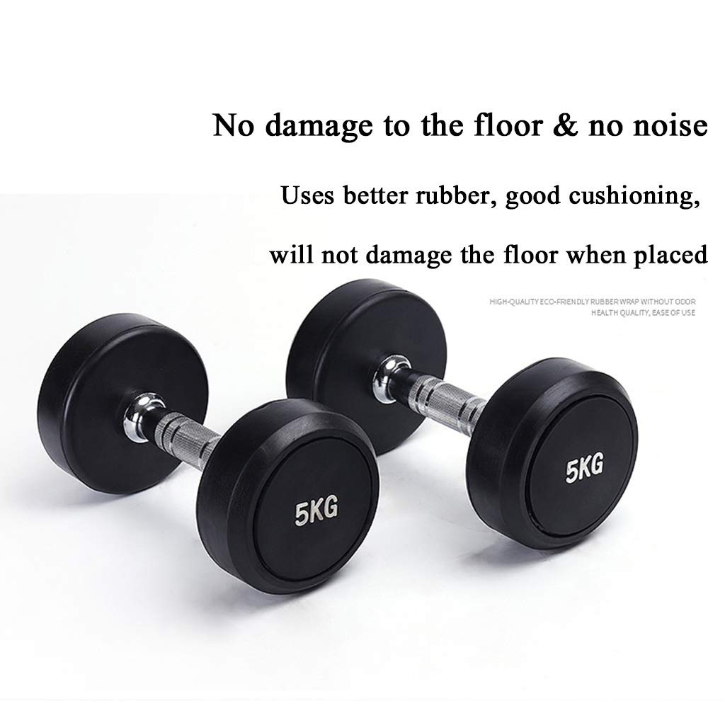 FHPEWXDG Small Dumbbell Set - 2.5kg/5kg/10kg/12.5kg/15kg Cast Iron Weights for Strength Training & Home Gym Workouts - Perfect for Men's Fitness, Muscle Building & Beginner Exercises