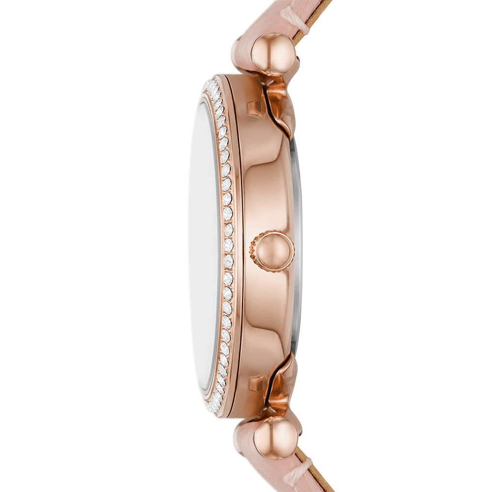 Fossil ES5268 Carlie Women's Stainless Steel Watch - Elegant & Durable for Everyday Wear, Office & Casual Outfits