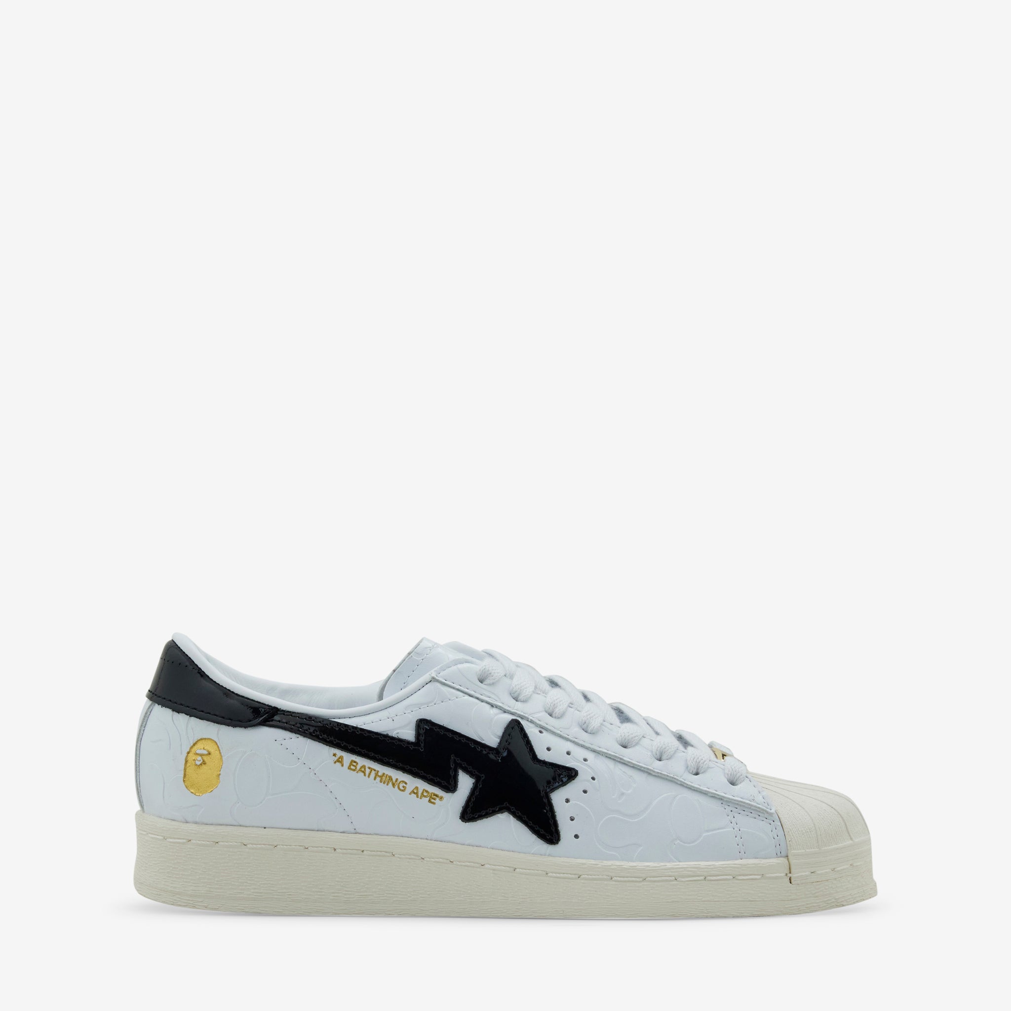 BAPE x SSTR V Sneakers in Cloud White, Core Black & Off White - Stylish Streetwear for Men & Women | Perfect for Casual Wear, Sneaker Collecting & Urban Fashion