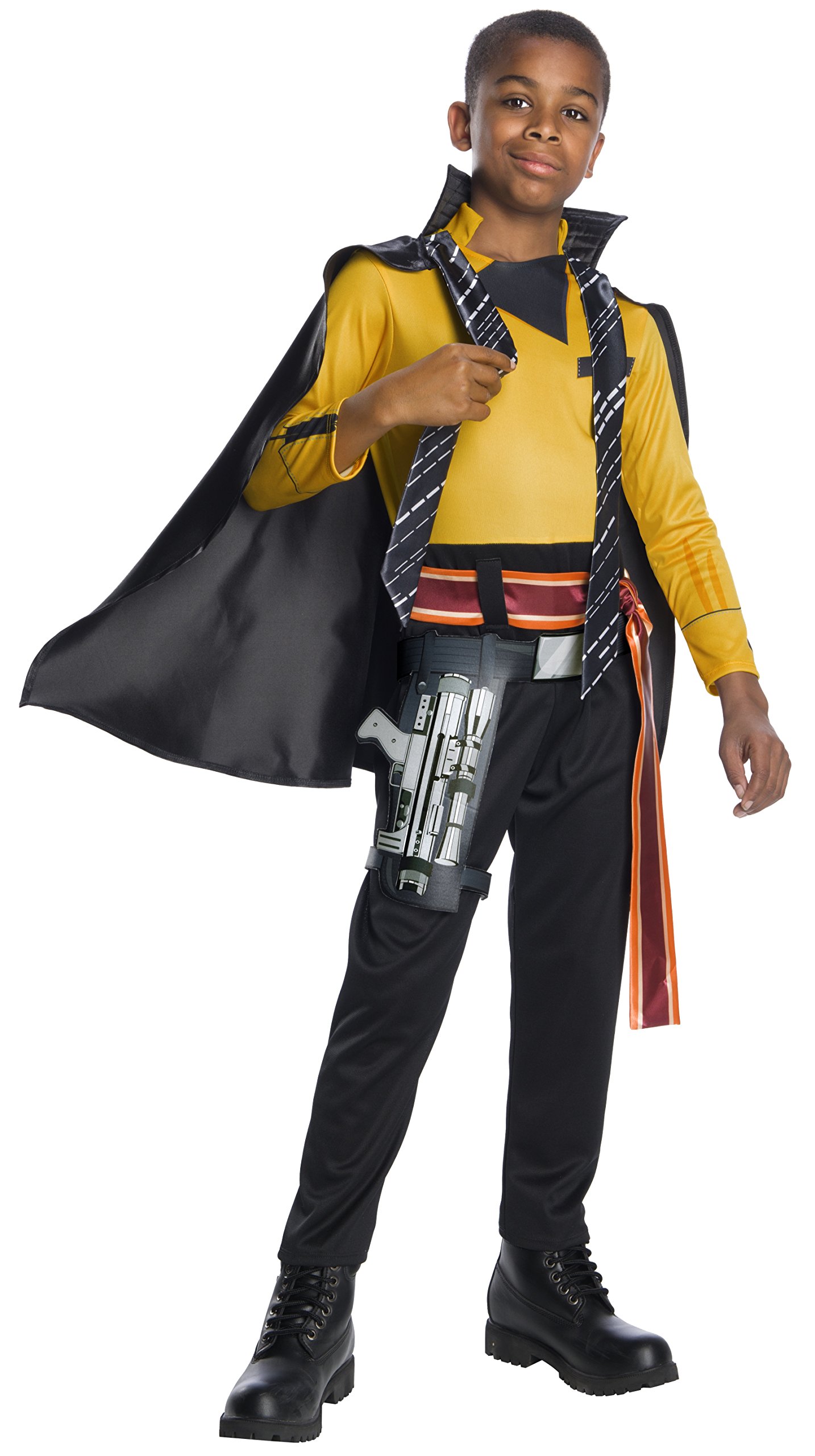 Rubie's Solo: A Star Wars Story Lando Calrissian Deluxe Kids Costume, Small - Perfect for Halloween, Cosplay & Star Wars Themed Parties