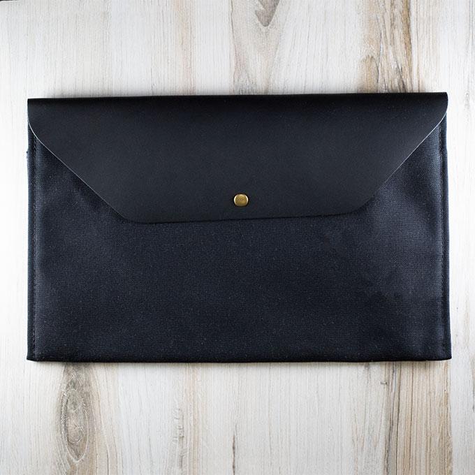 Premium Leather Business Portfolio with Multiple Pockets - Professional Document Organizer for Work, Meetings & Travel