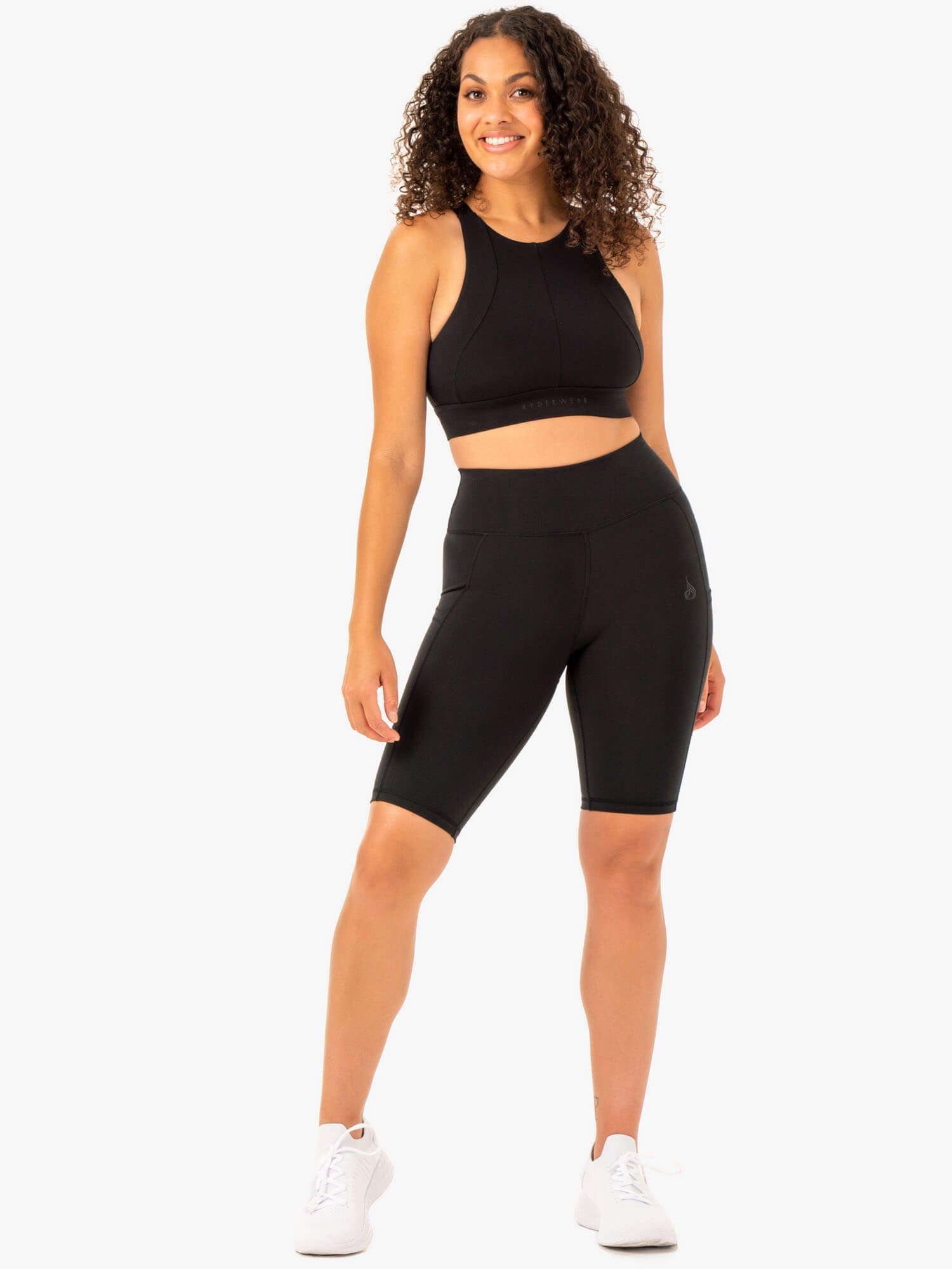 High Impact Sports Bra for Women - Supportive & Comfortable Workout Bra - Black - Perfect for Running, Gym & High-Intensity Training