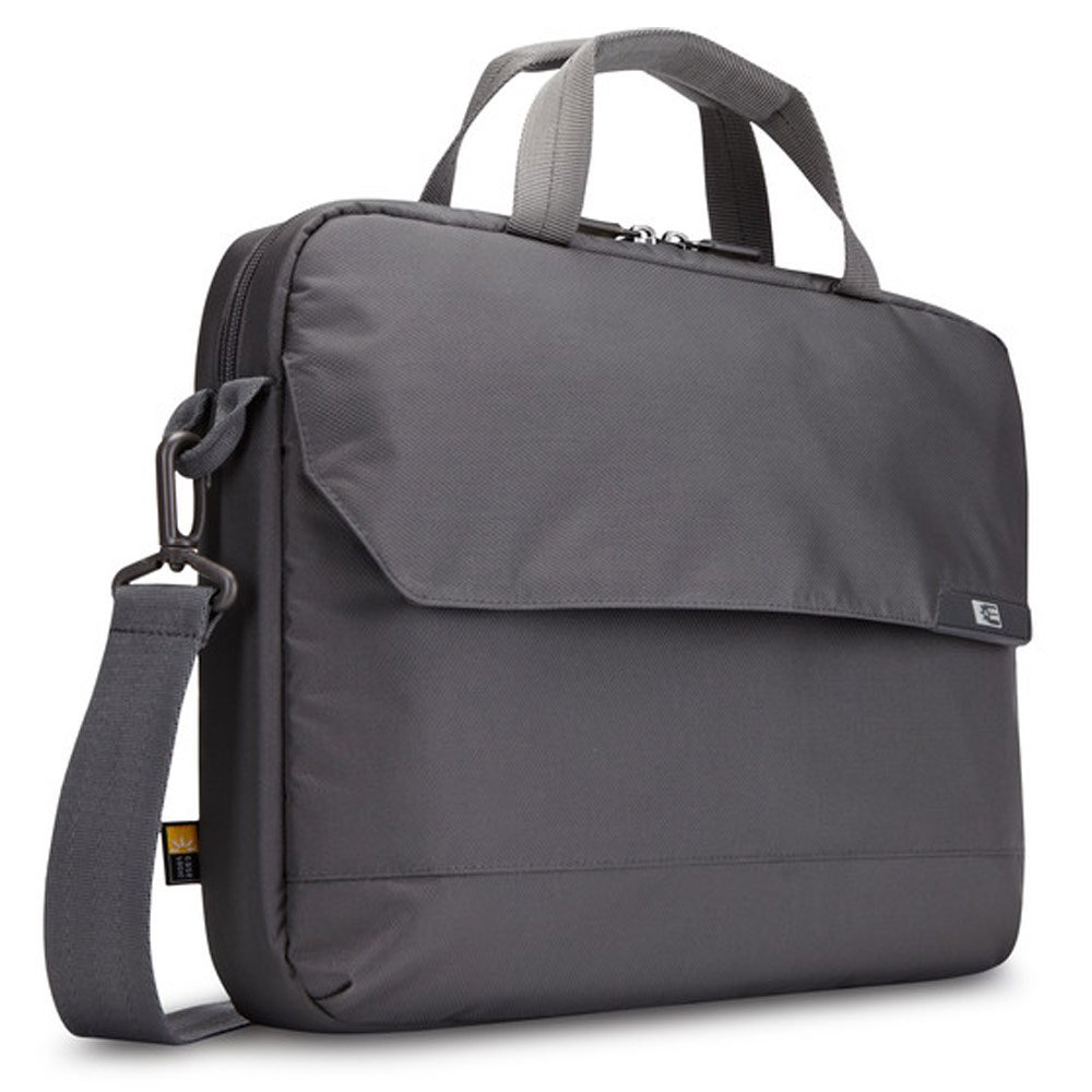 Case Logic MLA-114 14.1-Inch Laptop Sleeve for MacBook Air/Pro & iPad - Lightweight Protective Case with Padded Interior (Gray) - Perfect for Work, School & Travel