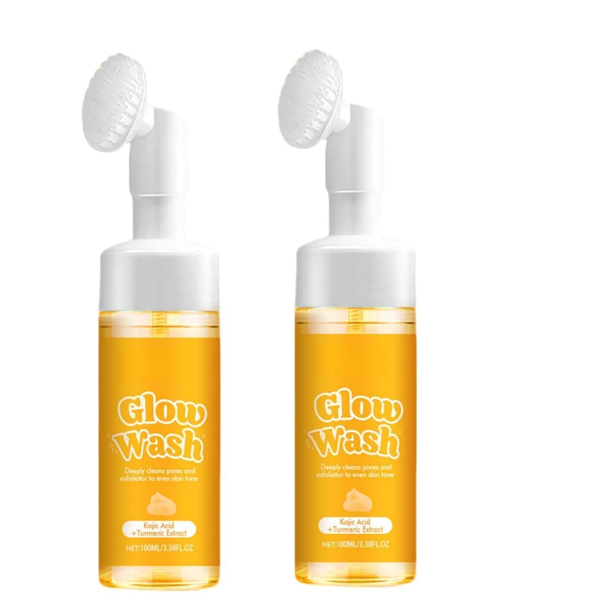 Organic Turmeric Face Wash for Acne & Brightening - Natural Glow Booster for Clear, Radiant Skin | Perfect for Daily Skincare & Anti-Aging Routine