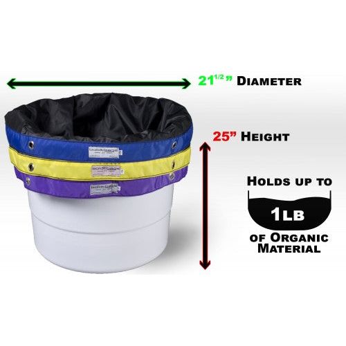 Boldtbags Classic Extraction Bags 20 Gallon - 3 Bag Kit for Herbal Extraction & Essential Oil Distillation | Perfect for Home Brewing & DIY Projects
