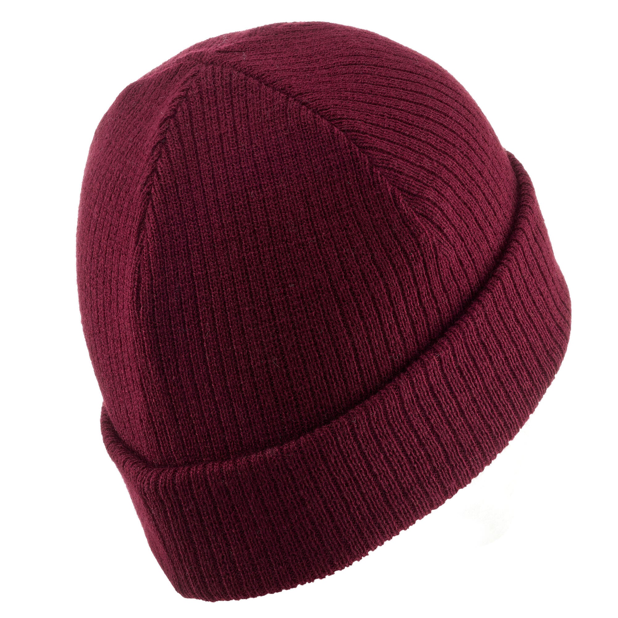 Wedze Fisherman Knit Beanie - Warm Winter Hat for Men & Women - Soft Acrylic Wool Blend - Perfect for Skiing, Hiking & Outdoor Activities