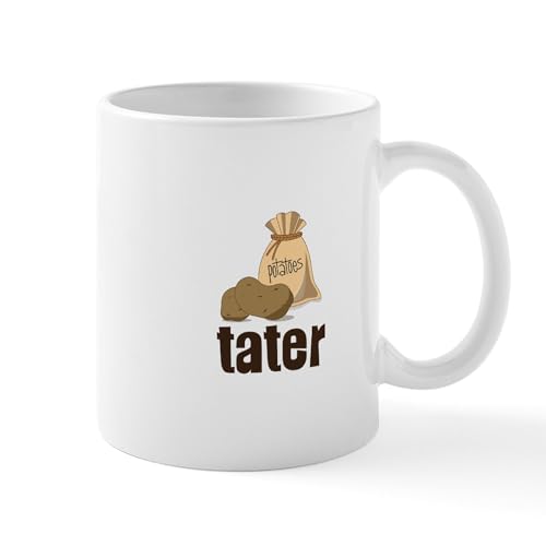 White - Potatoes Tater Mugs