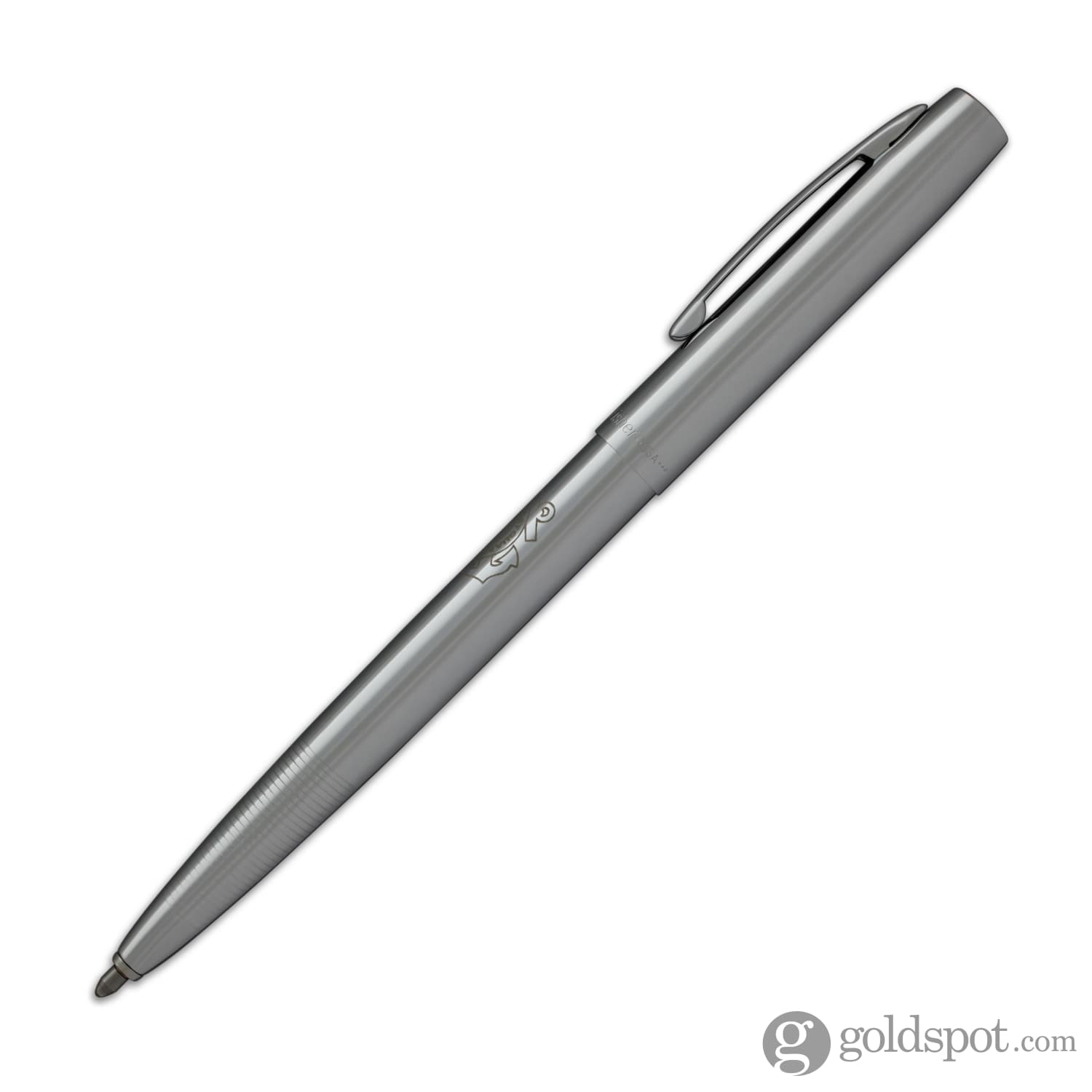 Fisher Space Pen Chrome Plated Ballpoint Pen with US Coast Guard Insignia - Perfect for Military Gifts, Collectors & Everyday Writing