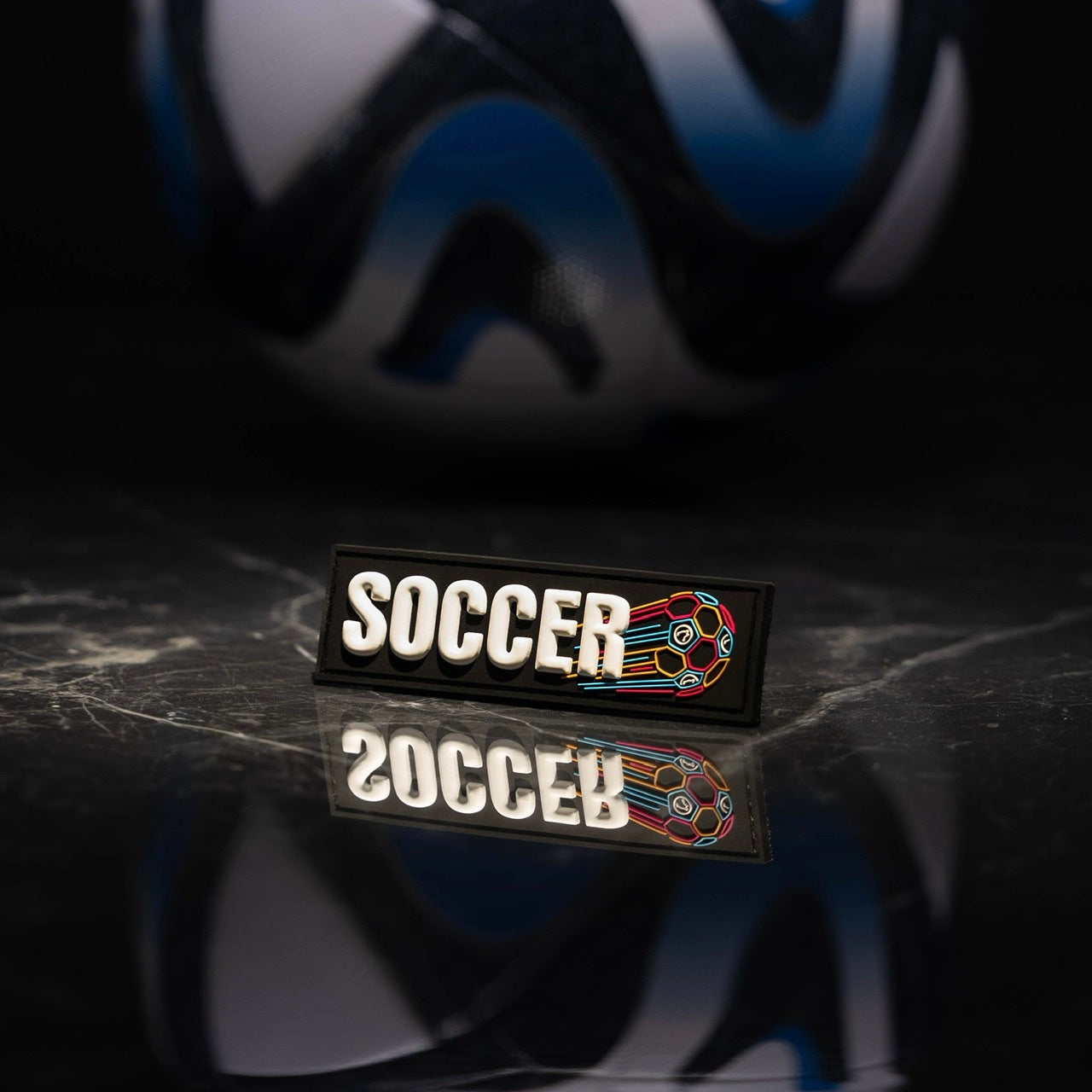 Custom Soccer Velcro Patch - Iron On & Sew On Badges for Jerseys, Bags, Hats - Perfect for Team Uniforms, DIY Crafts & Sports Fan Gifts