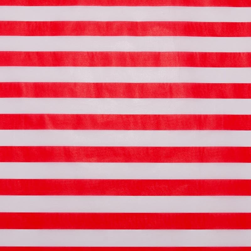 Red and White Striped Tissue Paper Bulk Pack - 240 Sheets (20