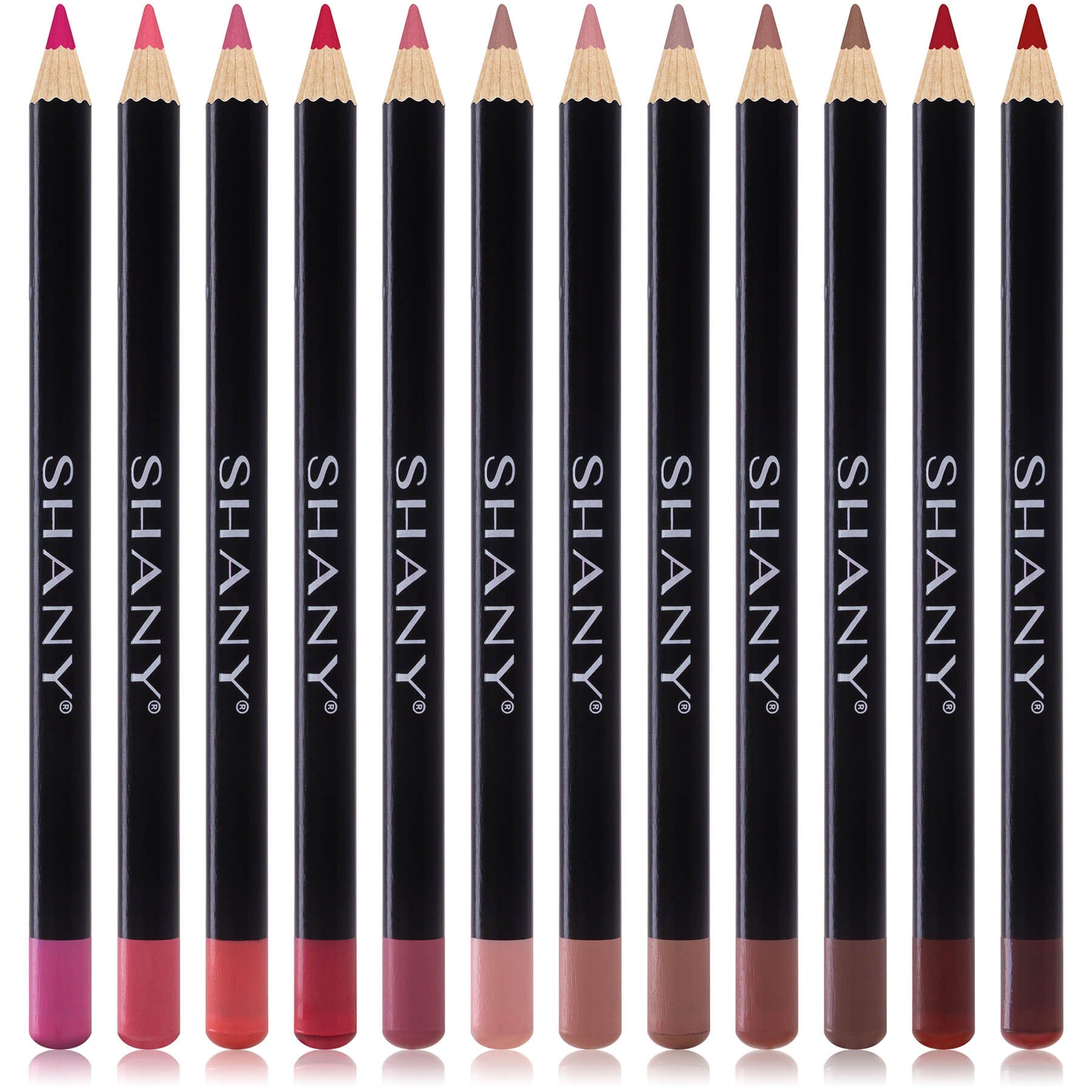 Dreamy Dozen Matte Lip Liner Set - 12 Long-Lasting Waterproof Lip Pencils for Precise Definition & All-Day Wear | Perfect for Makeup Artists, Bridal Looks & Everyday Glam