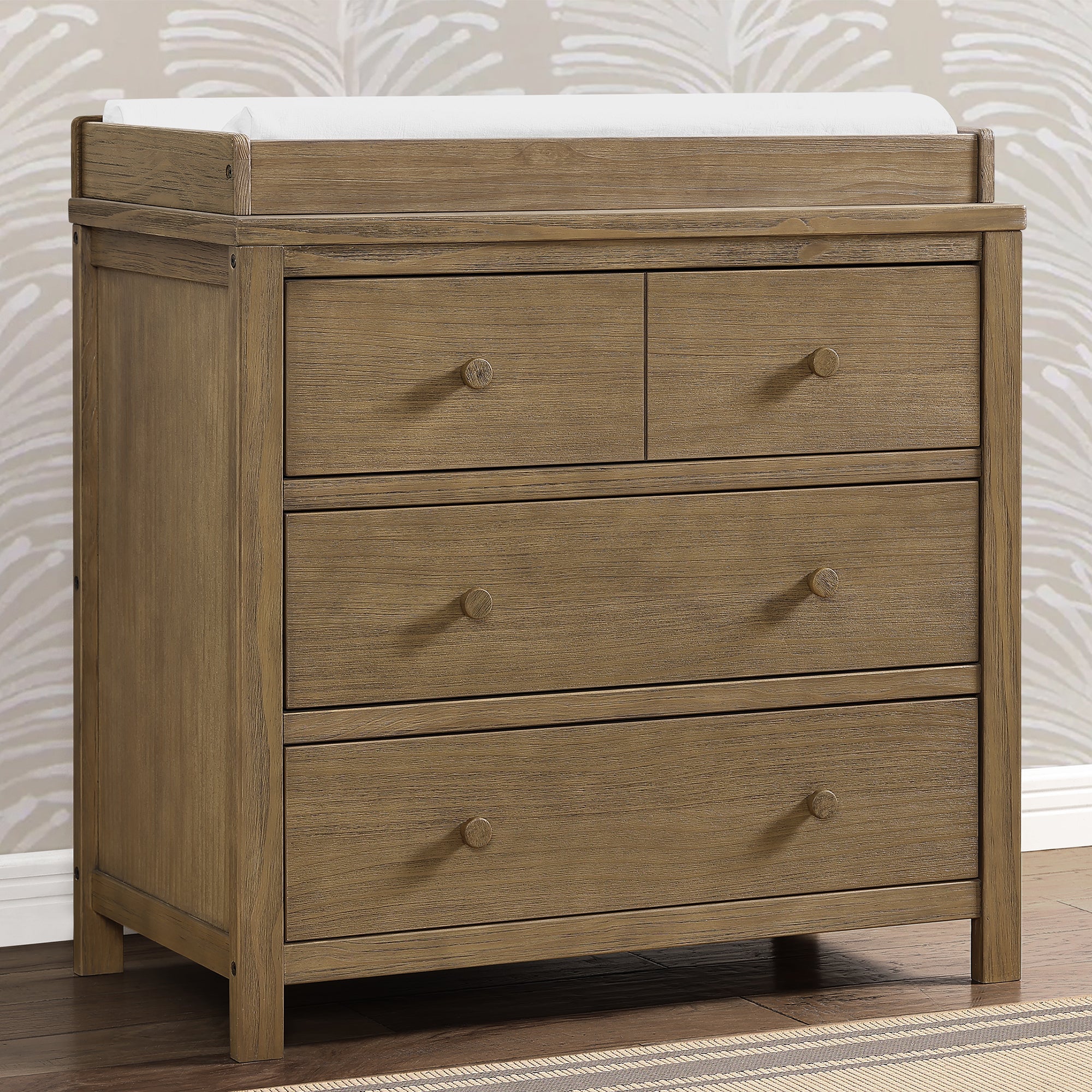 Cambridge 3-Drawer Dresser with Interlocking Drawers - Sturdy Bedroom Storage Furniture for Home Organization & Closet Space Saving