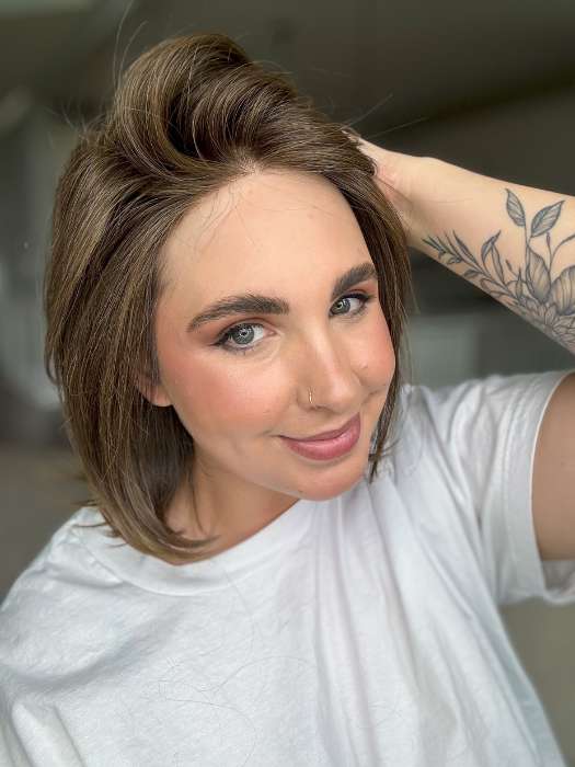 Big Time | HF Synthetic Lace Front Wig with Mono Top - Natural Looking Hair Replacement for Women | Perfect for Cosplay, Daily Wear & Special Occasions